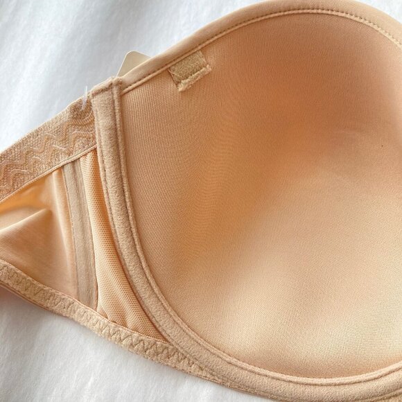 Simone Perele Delice Strapless Convertible Bra 38C Sand NWT - Picture 11 of 11